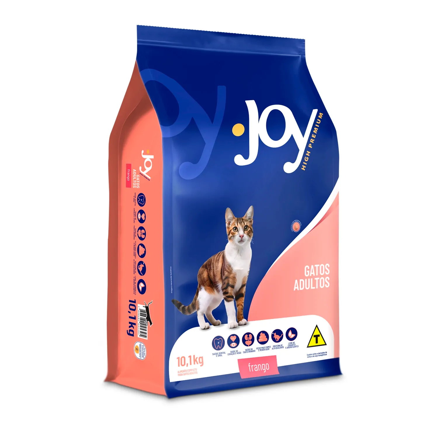 Ração Joy Premium para Gatos Adultos Frango